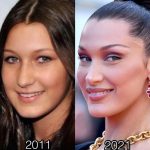 مقایسه چهره هلنا بونهام کارتر در جوانی و حال: آیا عمل جراحی بینی داشته است؟