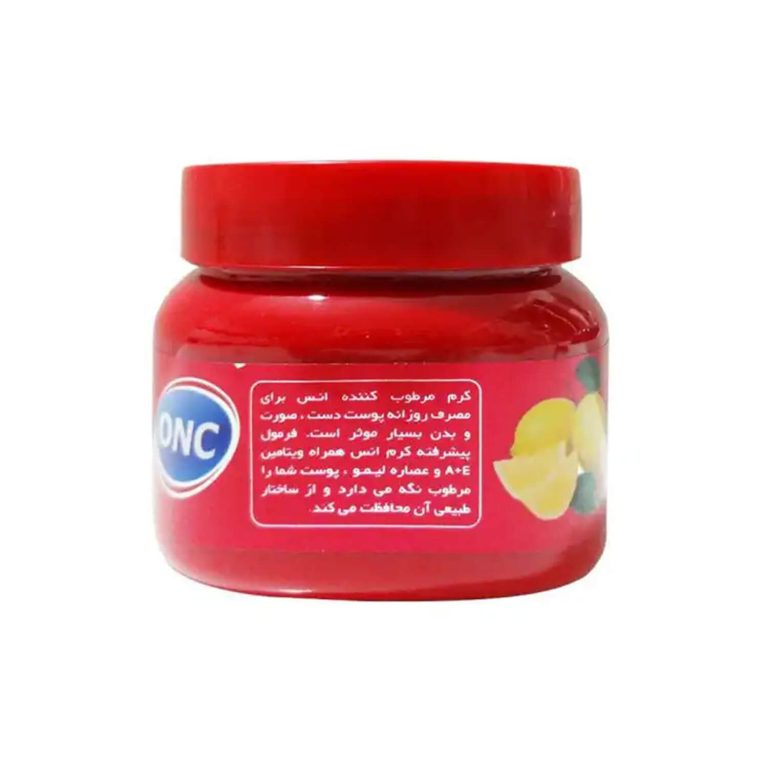 کرم مرطوب کننده دست و صورت انس حاوی عصاره لیمو حجم 300 میلی لیتر