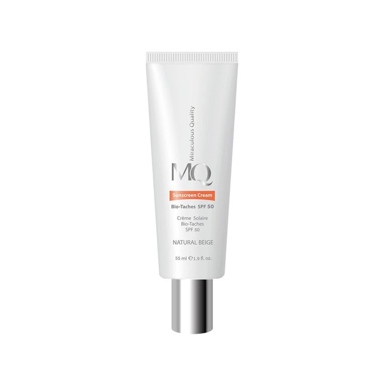 کرم ضد آفتاب و ضد لک بایوتچ SPF 50 ام کیو حجم 55 میلی لیتر – بژ طبیعی