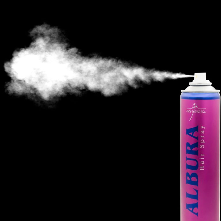 اسپری حالت دهنده مو آلبورا مدل Mega Strong حجم 500 میلی لیتر