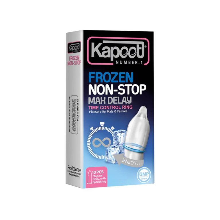 کاندوم تاخیری کاپوت مدل Frozen Non stop بسته 10 عددی