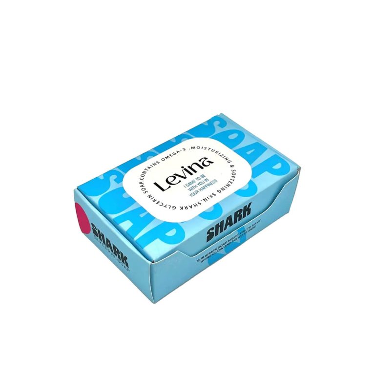 صابون گلیسیرینه لوینا حاوی روغن کبد کوسه وزن 120 گرم