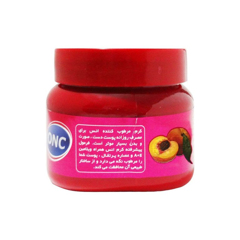کرم مرطوب کننده دست و صورت انس حاوی عصاره هلو حجم 300 میلی لیتر