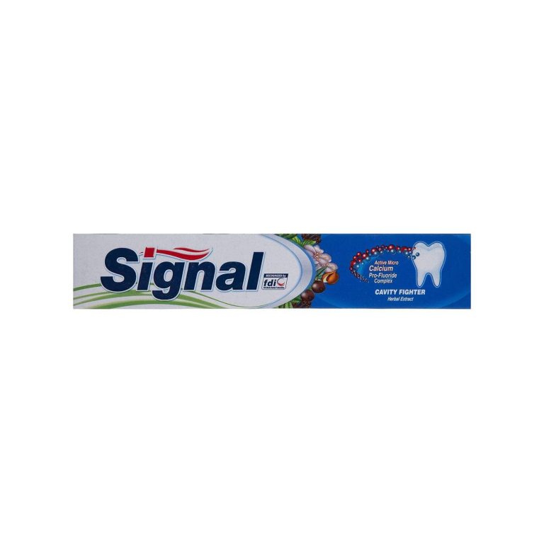 خمیر دندان سیگنال سری Cavity Fighter مدل Herbal Extract حجم 50 میلی لیتر