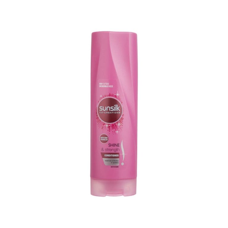 نرم کننده مو سان سیلک مدل Shine & Strength حجم 350 میلی لیتر