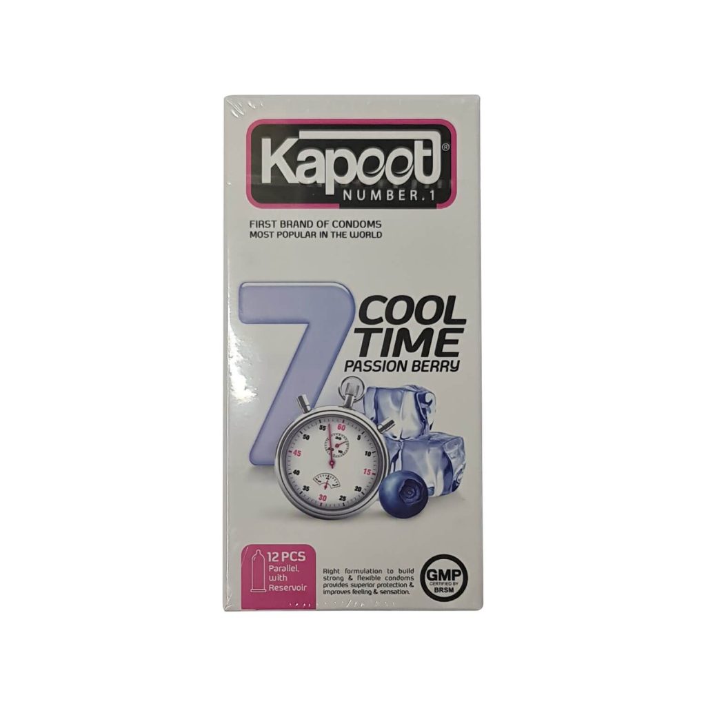کاندوم تاخیری کاپوت مدل 7 Cool Time بسته 12 عددی
