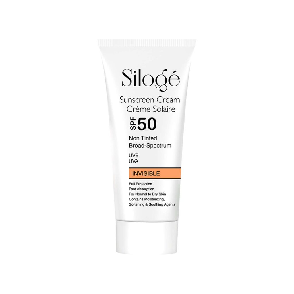 کرم ضد آفتاب SPF 50 سیلوژه مناسب پوست معمولی و خشک حجم 40 میلی لیتر – بی رنگ