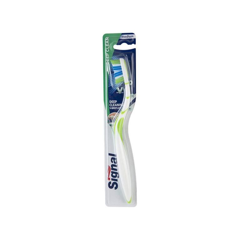مسواک متوسط سیگنال مدل Deep Clean – سبز