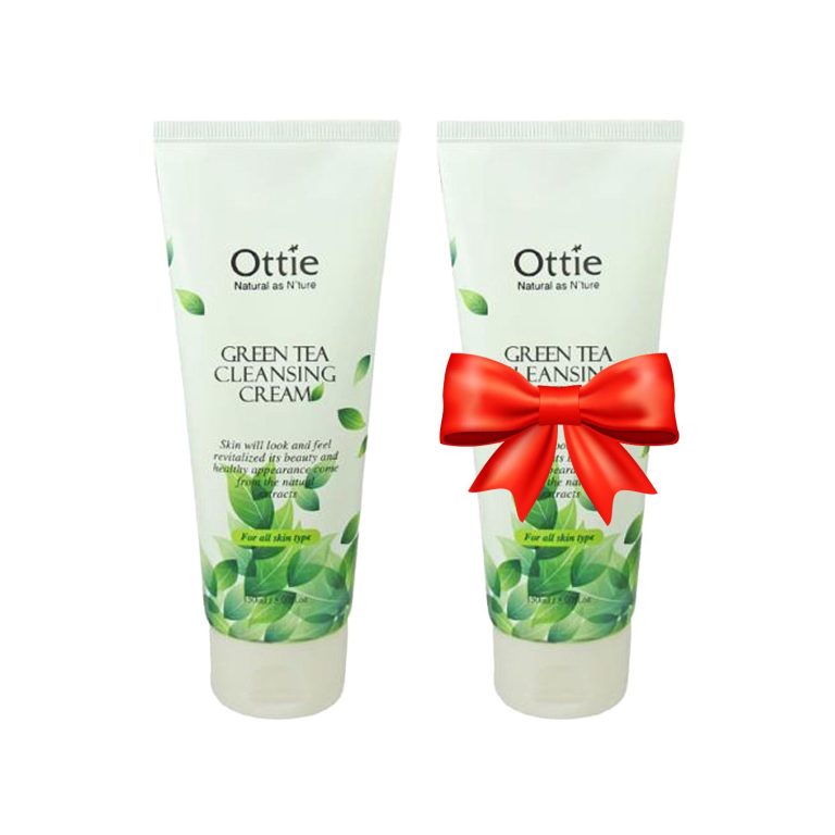 کرم پاک کننده صورت اوتی مدل Green Tea حجم 150 میلی لیتر