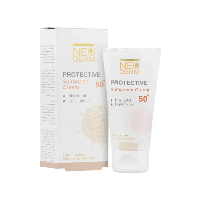 کرم ضد آفتاب نئودرم مدل Highly Protective Light Tinted SPF50 مناسب پوست خشک و معمولی حجم 50 میلی لیتر – بژ روشن