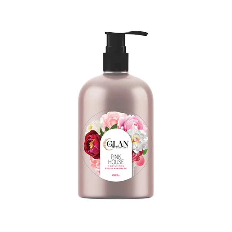 مایع دستشویی گلان مدل Pink House حجم 450 میلی لیتر