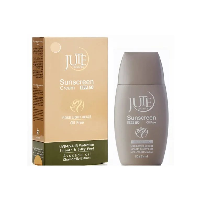 کرم ضد آفتاب فاقد چربی ژوت SPF 50 مناسب پوست های چرب و مختلط حجم 50 میلی لیتر – رز لایت بژ