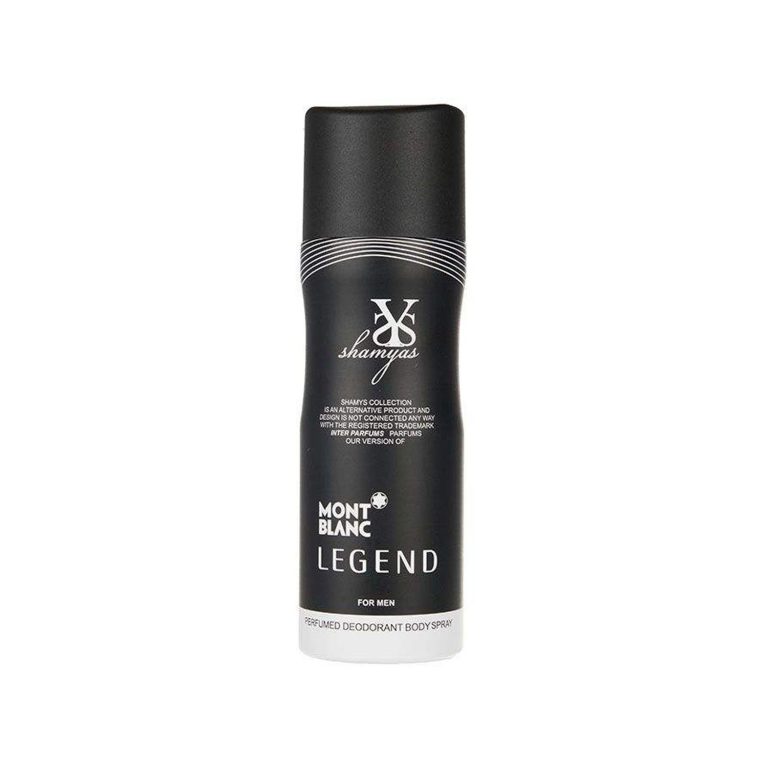 اسپری بدن مردانه شمیاس مدل Mont Blanc Legend حجم 200 میلی لیتر