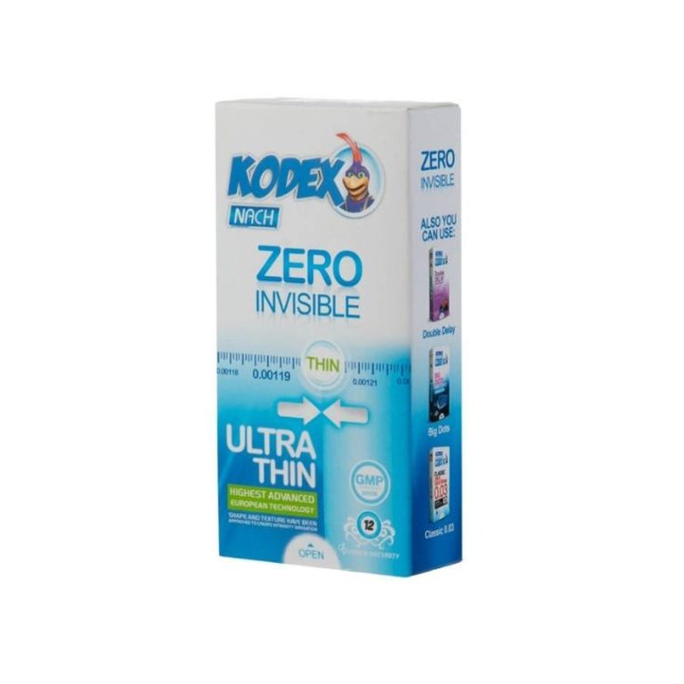 کاندوم کدکس مدل Zero بسته 12 عددی