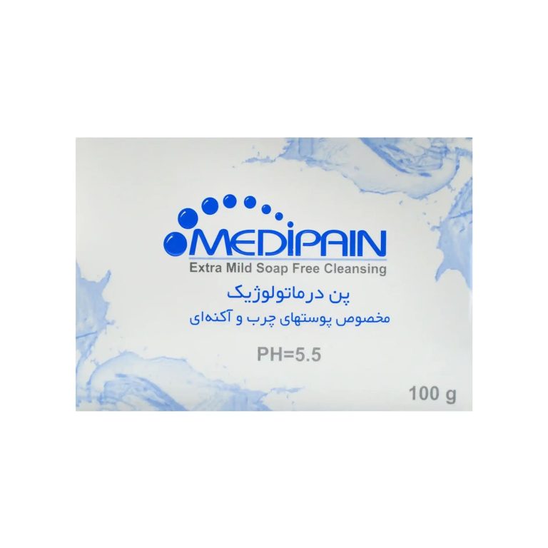 پن درماتولوژیک مدیپن مناسب پوست چرب و آکنه ای وزن 100 گرم