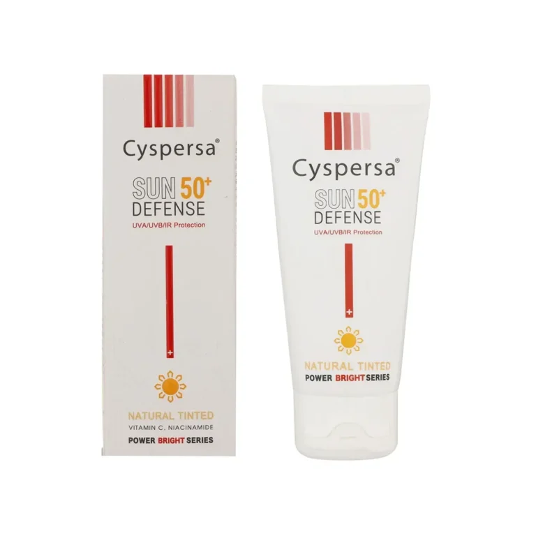کرم ضد آفتاب رنگی SPF50 سیسپرسا حجم 50 میلی لیتر