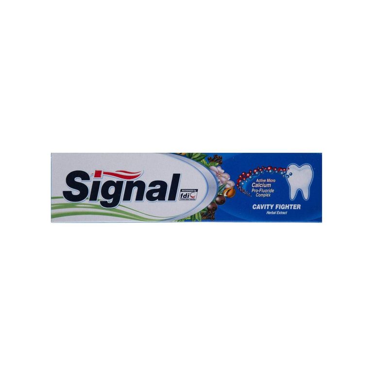 خمیر دندان سیگنال سری Cavity Fighter مدل Herbal Extract حجم 100 میلی لیتر