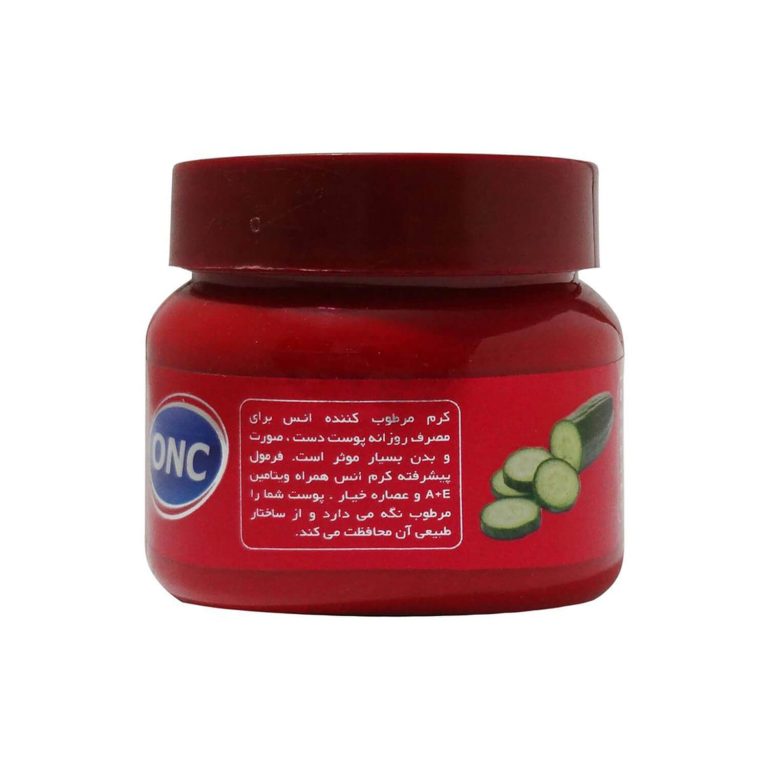 کرم مرطوب کننده دست و صورت انس حاوی عصاره خیار حجم 300 میلی لیتر