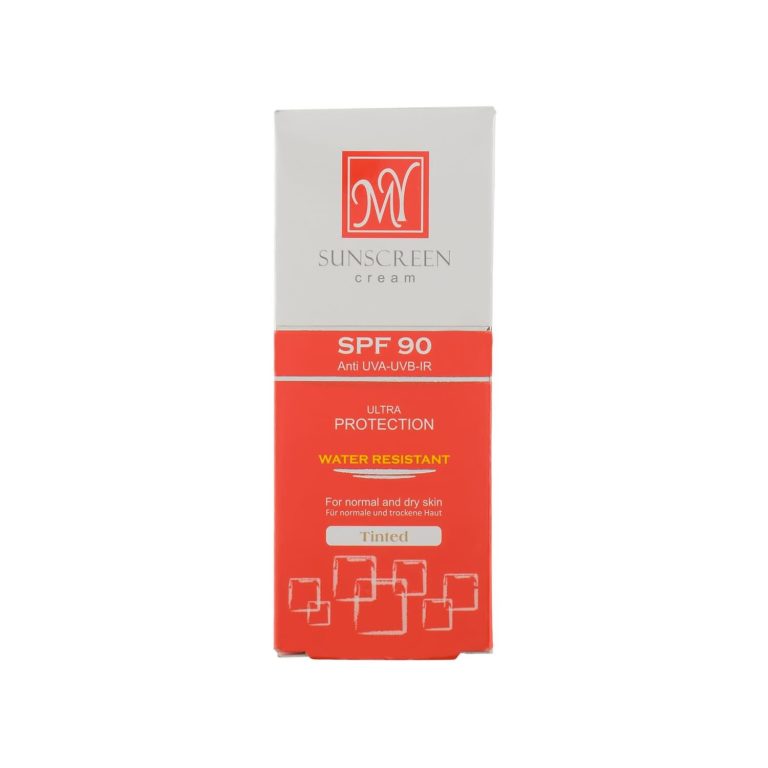 ‫کرم ضد آفتاب رنگی SPF 90 مای مناسب پوست نرمال تا خشک حجم 50 میلی لیتر