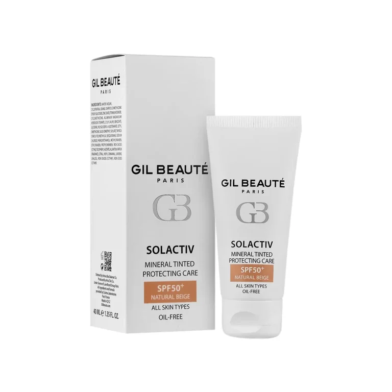 کرم ضد آفتاب مینرال SPF50 ژیل بوته مدل سل اکتیو – بژ طبیعی