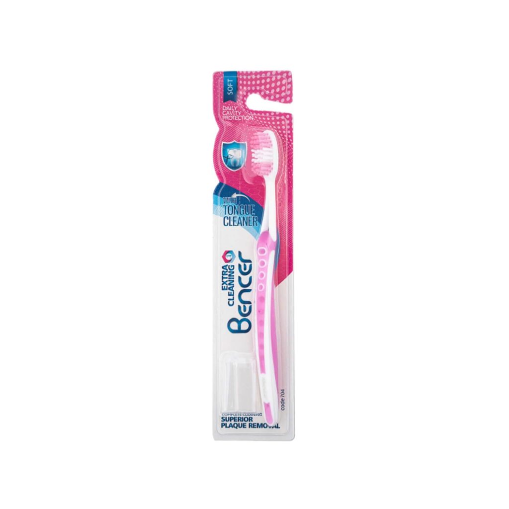مسواک بنسر مدل Extra Cleaning با برس نرم کد 704