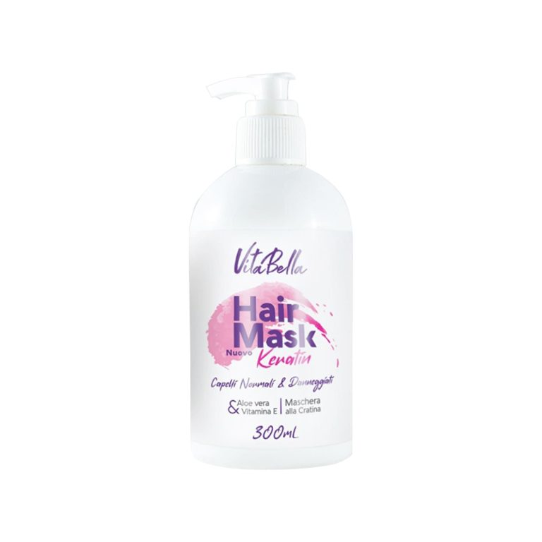 ماسک مو ویتابلا مدل Keratin حجم 300 میلی لیتر
