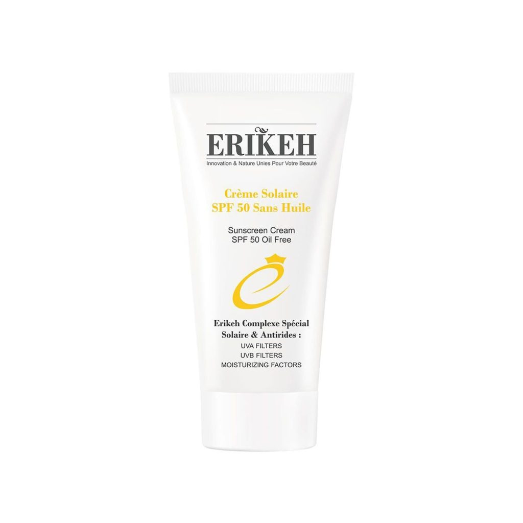 کرم ضد آفتاب فاقد چربی اریکه SPF 50 مناسب پوست های چرب و مستعد جوش حجم 50 میلی لیتر – بی رنگ