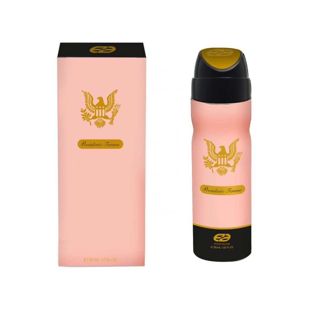 عطر جیبی زنانه عماد آرا مدل Presidente Femme حجم 30 میلی لیتر